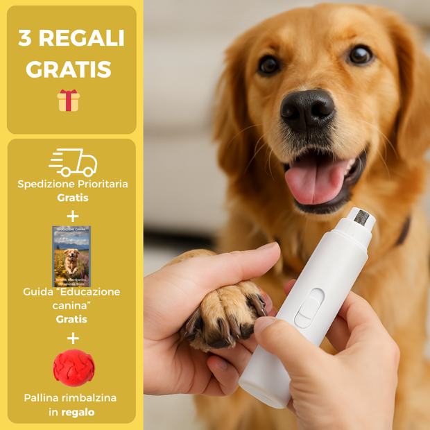 PawEase Nail Trimmer™ - Tagliaunghie ricaricabile